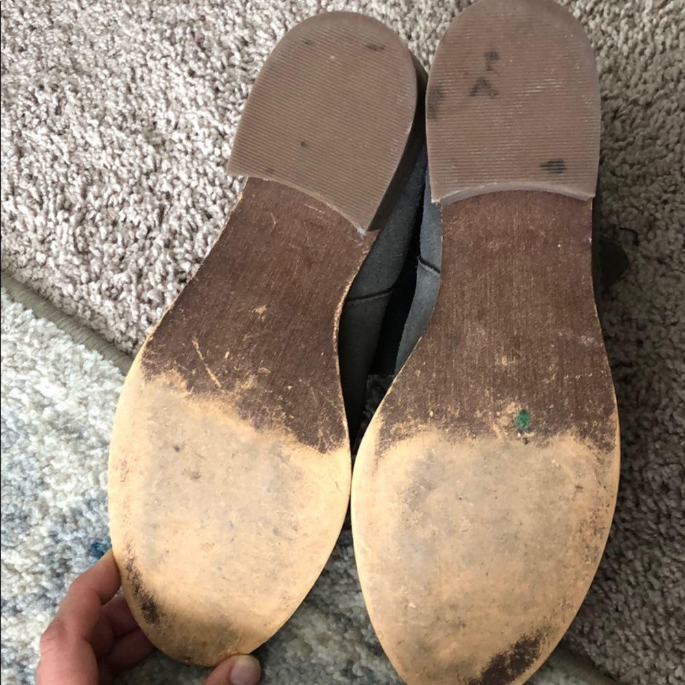 BP. Just Block Heel Suede Booties - Picture 5 of 10